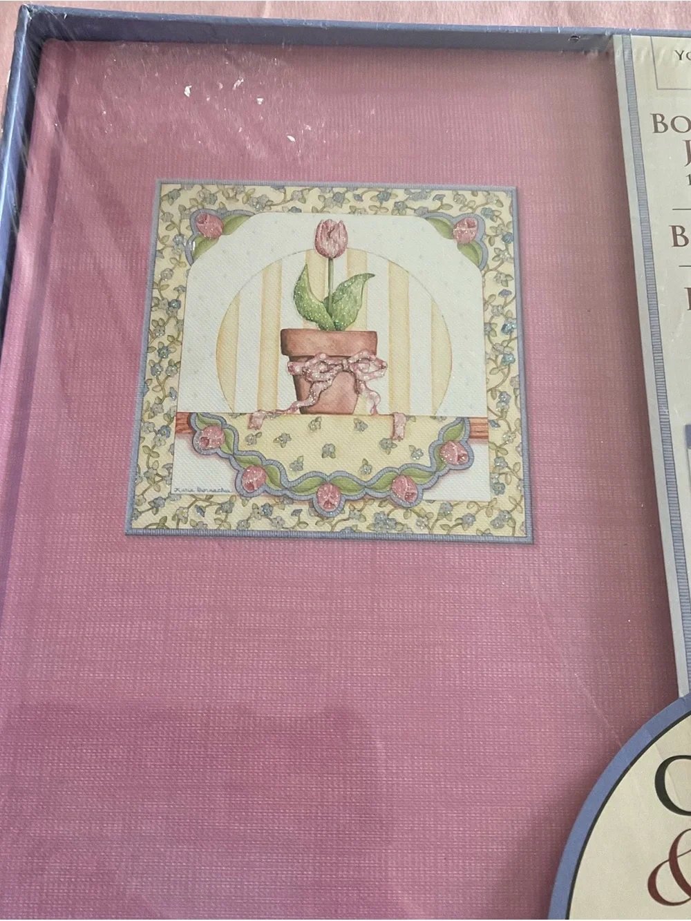 A New Seasons Pink and Light Blue Calendar & Journal Gift Set W/Pen